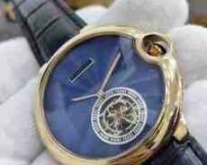 Cartier Ballon Tourbillon Automatic Blue Gold qol saatı