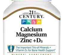 Kalsium magneziyum zinc d3 vitamin kompleksi