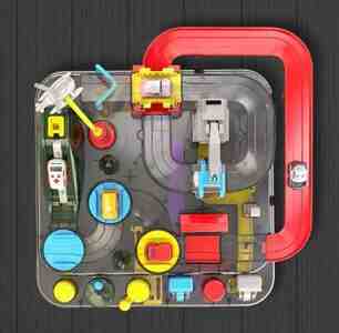 Maşın park oyuncağı (böyük versiya) 071T36 Maşın park oyuncağı (böyük versiya) 071T36