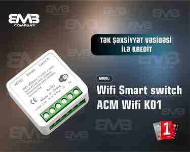 Smart rele ACM Wifi K01 Smart rele ACM Wifi K01