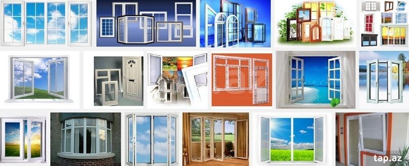 Plastik qapı və pəncərə sifarişi Plastik qapı və pəncərə sifarişi