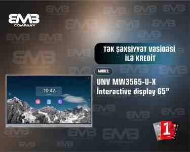 Monitor UNV MW3565-U-X interactive displey Monitor UNV MW3565-U-X interactive displey