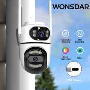 ICSEE AC2 6MP WiFi Smart Nəzarət Kamerası ICSEE AC2 6MP WiFi Smart Nəzarət Kamerası