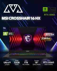 Oyun noutbuku MSI CROSSHAIR 16HX Oyun noutbuku MSI CROSSHAIR 16HX