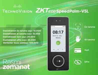 Face Recognition TerminalZ KTeco SpeedPalm V5L Face Recognition TerminalZ KTeco SpeedPalm V5L