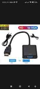 HDMI to VGA with audio HDMI to VGA with audio