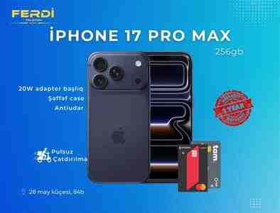 Apple iPhone 17 Pro Max Deep Blue 256GB, 12GB Apple iPhone 17 Pro Max Deep Blue 256GB, 12GB