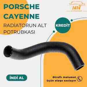 Porsche Cayenne radiatorun alt potrubkası Porsche Cayenne radiatorun alt potrubkası