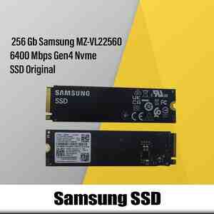 SSD Samsung 256GB MZ-VL22560 NVMe 6400 Mbps SSD Samsung 256GB MZ-VL22560 NVMe 6400 Mbps