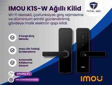 İMOU ağıllı kilid - K1S-W İMOU ağıllı kilid - K1S-W