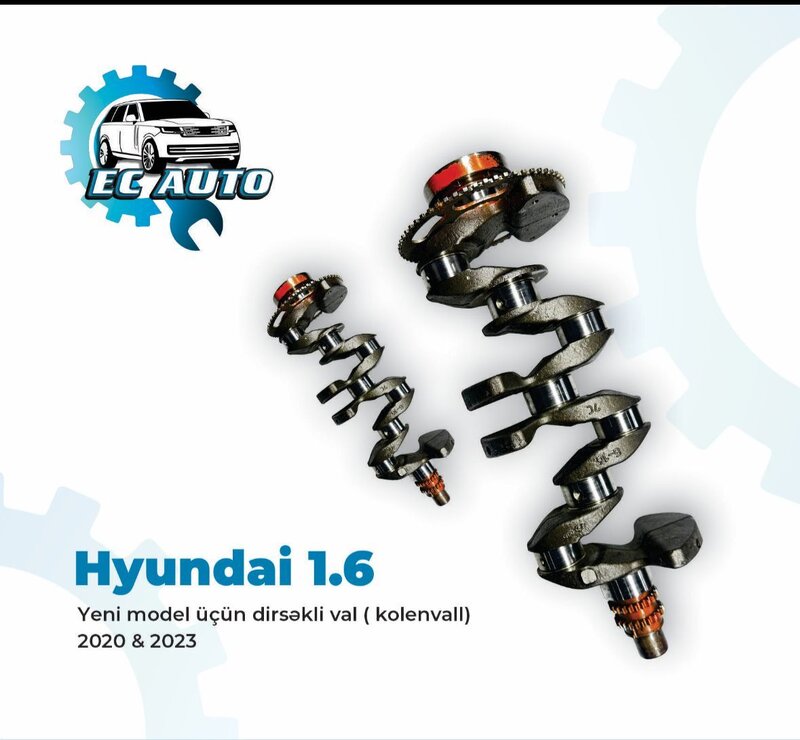 Hyundai 1.6 dirsekli val 2020-2023 Hyundai 1.6 dirsekli val 2020-2023