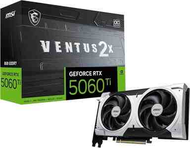 Video kart RTX 5060 Ti 8gb Msi Ventus Plus OC 2X Fan Video kart RTX 5060 Ti 8gb Msi Ventus Plus OC 2X Fan