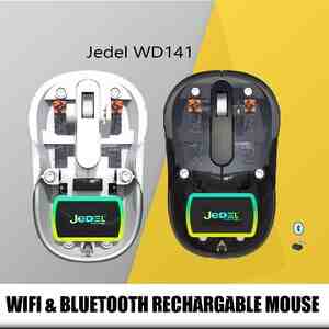 Kompüter siçanı Jedel WD141 Wifi Bluetooth Rechargable Kompüter siçanı Jedel WD141 Wifi Bluetooth Rechargable