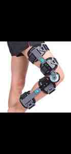 Tənzimlənən diz ortozi (hinged knee brace) tam Tənzimlənən diz ortozi (hinged knee brace) tam