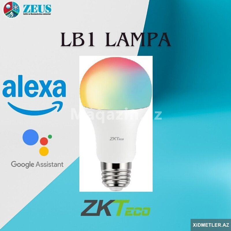 Wi-Fi Smart İşıq Lb1 Zkteco Wi-Fi Smart İşıq Lb1 Zkteco