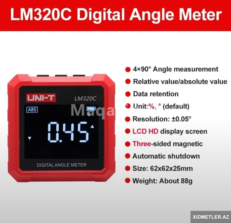 Bucaq ölçən Uni-t Lm 320c Bucaq ölçən Uni-t Lm 320c