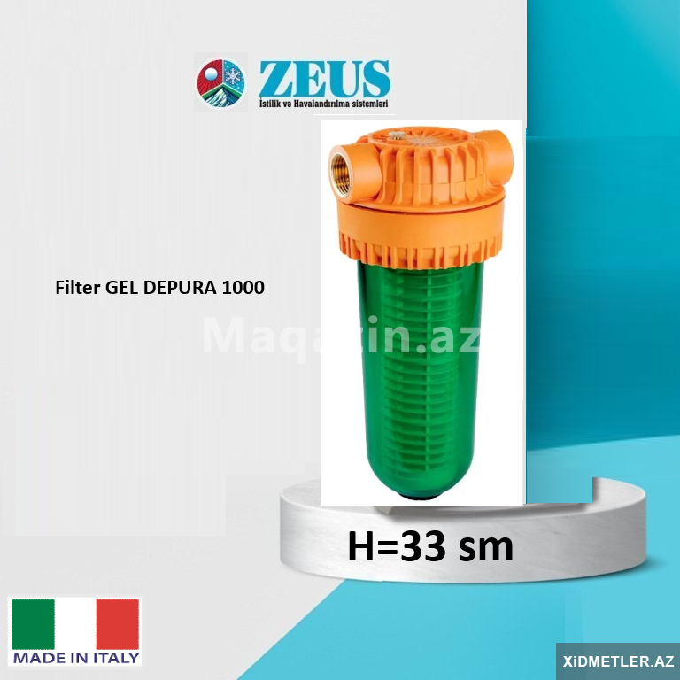 Filter Gel Depura 1000 - İtaliya Filter Gel Depura 1000 - İtaliya