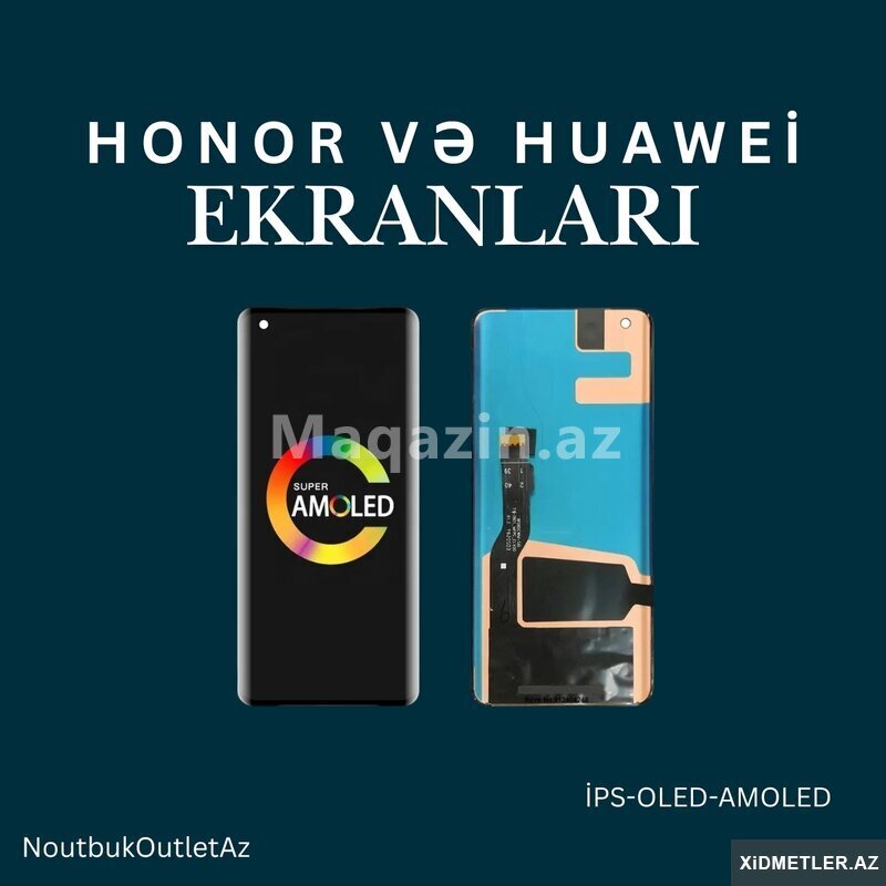 Huawei və Honor telefon ekranları Huawei və Honor telefon ekranları