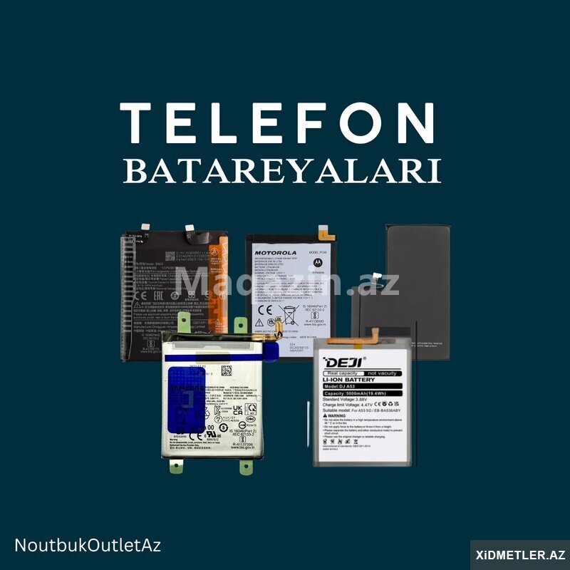 Telefonlar üçün batareya Telefonlar üçün batareya