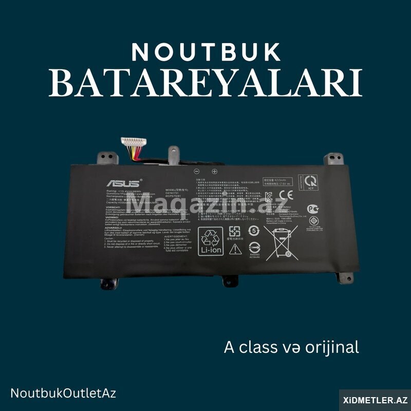 Noutbuk batareyası Noutbuk batareyası
