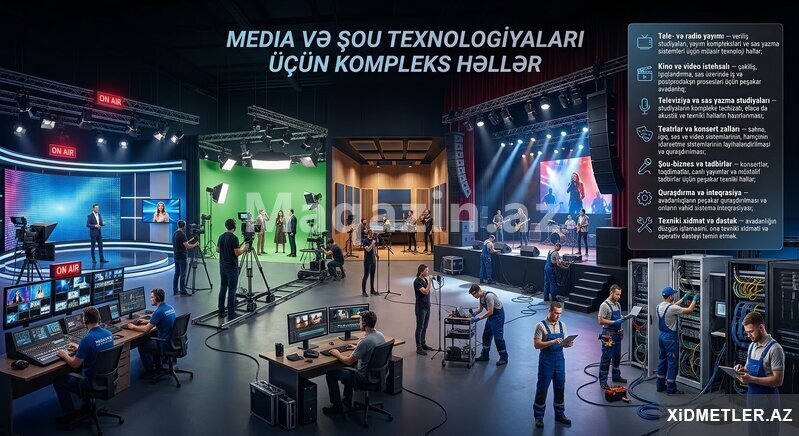 Peşəkar səs, ışıq və studiya avadanlıqları satışı quraşdırıl Peşəkar səs, ışıq və studiya avadanlıqları satışı quraşdırıl