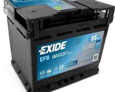 Akkumulyator EXIDE EFB 55 Ah R+ EL550