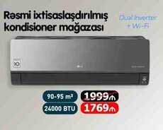 Kondisioner LG A24CMH Dual İnverter 24000 BTU