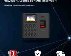 Biometrik terminal HİKVİSİON DS-K1A802AMF