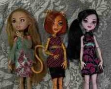 Kuklalar Monster high and ever after high dolls