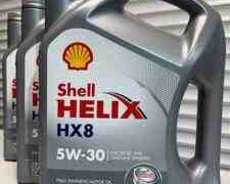 Shell HX8 5w30 mühərrik yağları