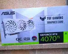 Video kart ASUS TUF Gaming RTX 4070 TI White Edition