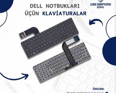 Noutbuk klaviaturası "Dell"