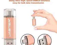 USB 3 in 1 flaş kartları 32GB, 64GB