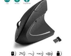 Vertical wireless mouse