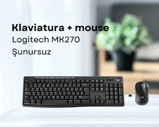 Klaviatura dəsti "Logitech Mk270"