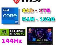 Noutbuk Msi Katan 15 i7 13 Gen RTX 4070 Gaming