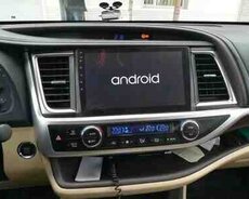 Toyota Highlander 2014 android monitoru