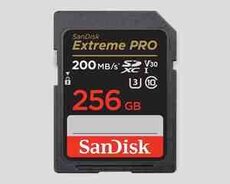 Sandisk Extreme Pro SD Card 256GB