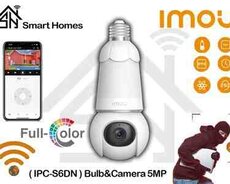 İmou Bulb Cam Lampa kamera 5mp full color