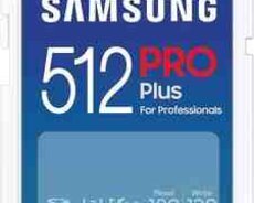 SD kart Samsung Pro Plus 128GB, 256GB SD card