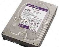 Sərt Disk HDD WD Hikvision WD82PURX-78 3.5 SATA3 WD Purple 8TB