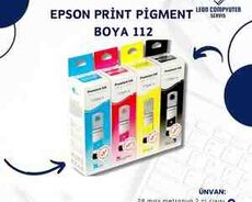 Printer boyaları Epson 112 pigment