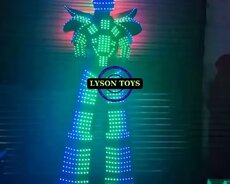 Led Robot #mascot #karnaval #biznes #sou #parti #karnaval #geyim