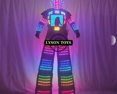 Led Robot #mascot #karnaval #biznes #sou #parti #karnaval #geyim