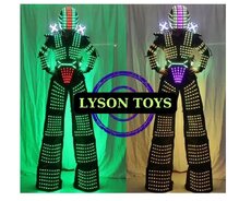 Led Robot Geyim. #mascot #karnaval #biznes #sou #parti #karnaval