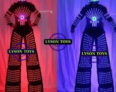 Led Robot #mascot #karnaval #biznes #sou #parti #karnaval #geyim