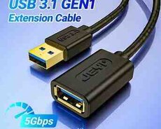 USB 3.1 uzadıcı kabel 3m