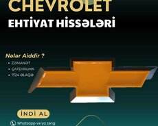 Chevrolet Ehtiyat Hissələri