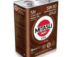 Mühərrik yağı Mitasu Gold SN 5W-30 4L