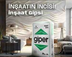 Giper inşaat gipsi